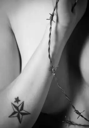 ノーティカルスターのタトゥー