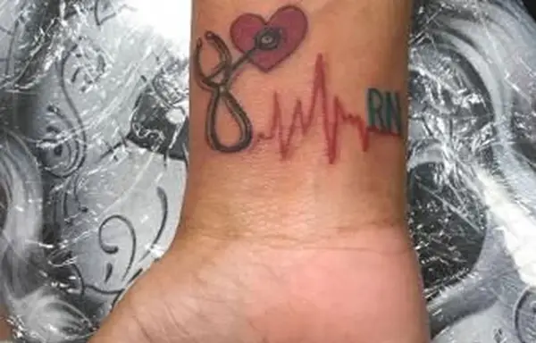 Tatouages ​​​​d'infirmières autorisées