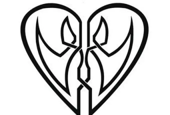 셀틱 연인 하트