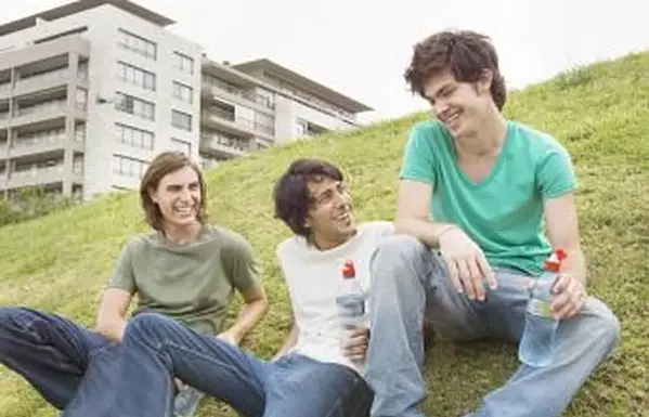 Przyjaciele się śmieją