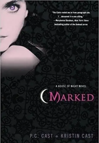 Markiertes Vampirbuch für Teenager