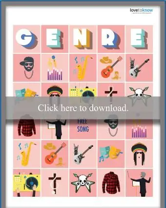 Bingo de género musical