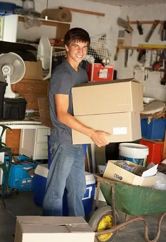 Umzugskisten für Teenager