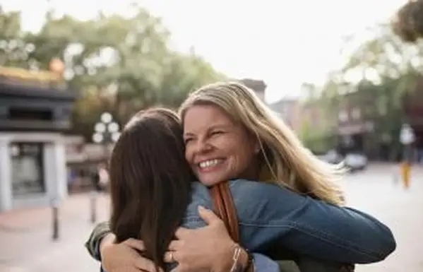 Le câlin de conclusion