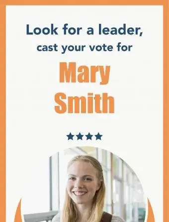 Póster sobre tu liderazgo