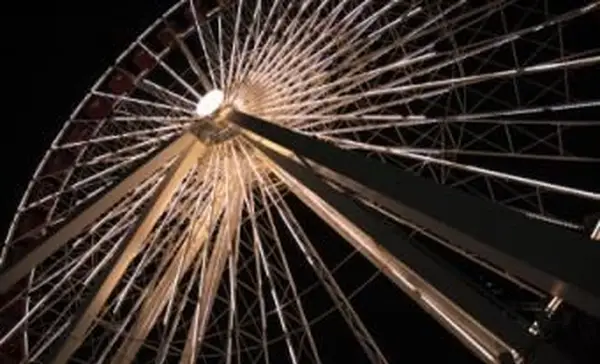 Aké vysoké je ruské koleso v Navy Pier?