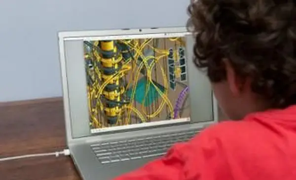 タブレット上のティーンエイジャー