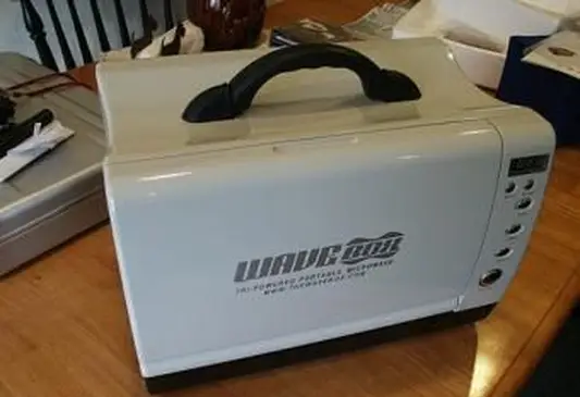 Microondas 12V para acampamento