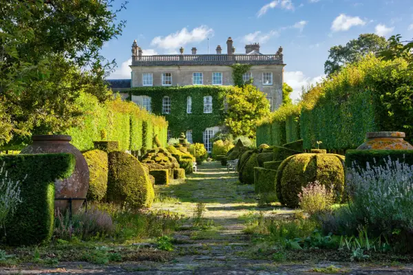 Quirky Topiary in the Thyme Garden at Highgrove