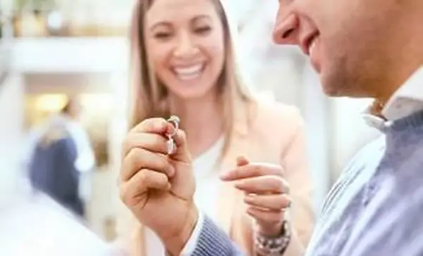 Compra de anéis de casal