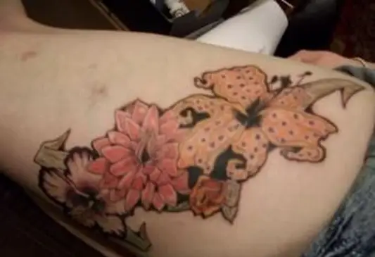 アマンダパテによるオリジナルのボディーアート