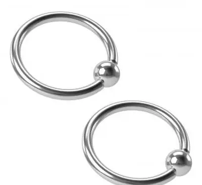 캡 티브 비드 링 외과 용 강철