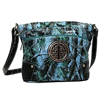 Sac bandoulière Messenger Camouflage pour femme