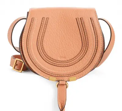 Sac à bandoulière en cuir Chloe Mini Marcie