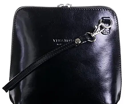 Bolsa de Ombro Primo Sacchi de Couro Italiano Micro Crossbody