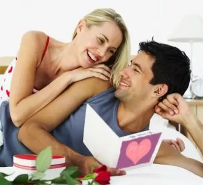 Pareja en San Valentín