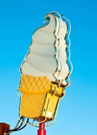 アイスクリームコーンサイン