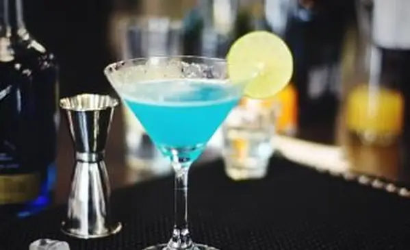 Boisson kamikaze bleue