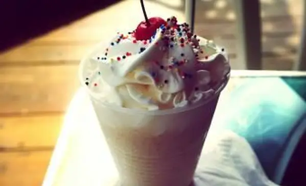 Shake crémeux à la vodka