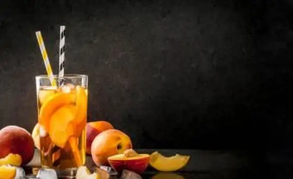 Tè freddo alla pesca di Long Island