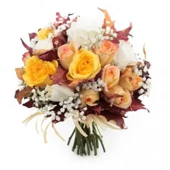 bouquet da sposa autunnale