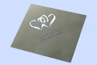 Guardanapos de casamento