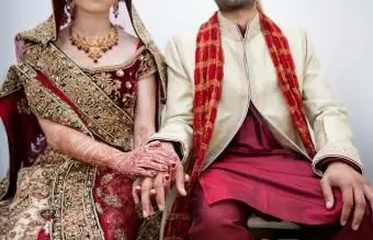 traditioneller indischer Brautstil