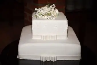 Ideas para pasteles de boda cuadrados
