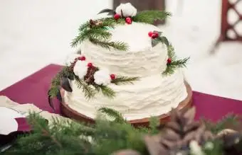 עוגת חתונה בסתיו