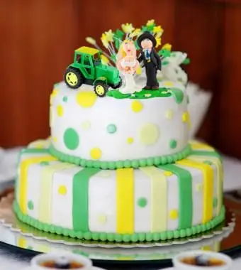 Bolos de Casamento John Deere