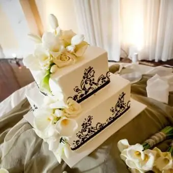 Torta con Calle e Rose