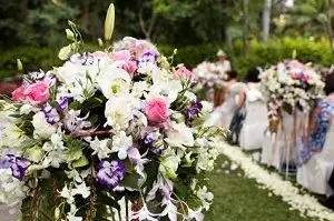 Idéias para um casamento no quintal