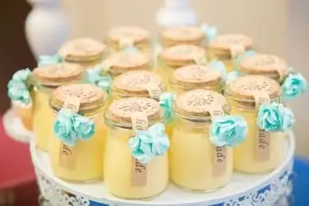 Bandeja de lembrancinhas de casamento