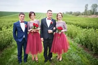 Garçons d'honneur et demoiselles d'honneur