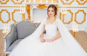 エリザベス朝風のドレス