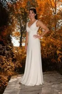 vestido de tubo simple