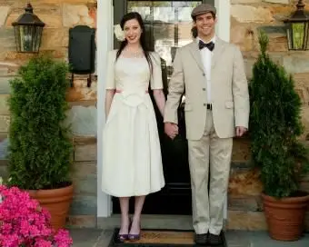 Robes de mariée ivoire longueur thé