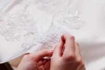 アルマーニのウェディングドレス