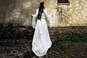 Celtyckie suknie ślubne