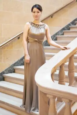 Robe longue avec embellissement