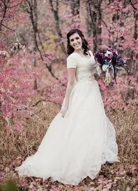 Vestido de novia modesto de Altamoda