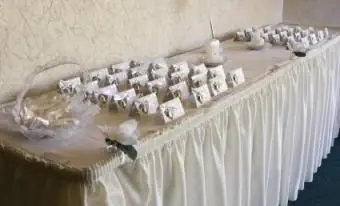 segnaposto di ricevimento