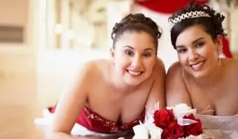 Para minha irmã no dia do casamento