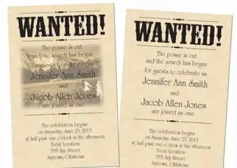 Ricercato! Invito di Tara D