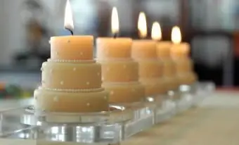 Świeca ślubna przysługi