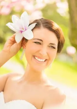 Kvet magnólie v neveste