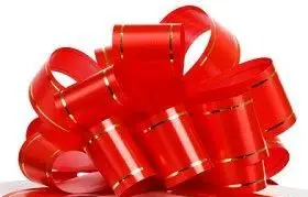 偽のリハーサルブーケのために保存されたギフトの弓