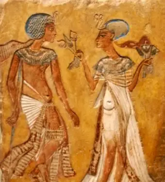 Egipskie malowidło ścienne