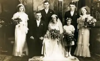 Historia kwiatów ślubnych