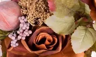 Jedwabne kwiaty ślubne